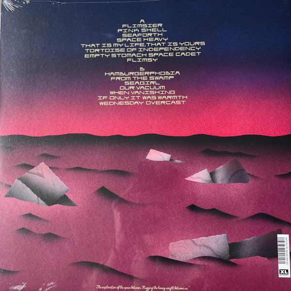 Image of Back Cover of LP - VG+/VG+ - KING KRULE, Space Heavy (XL Recordings; XL1327LPE, UK & Europe 2023, Inner, Lenticular Postcard, Clear Vinyl), ,  - 4346203S