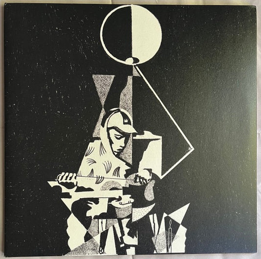 Image of Front Cover of 5114162C: 2xLP - KING KRULE, 6 Feet Beneath The Moon (XL Recordings; XL618LPE, UK 2022, Gatefold, 2 Inners, Limited To 500 On White & Black Splatter Vinyl )   EX/VG+