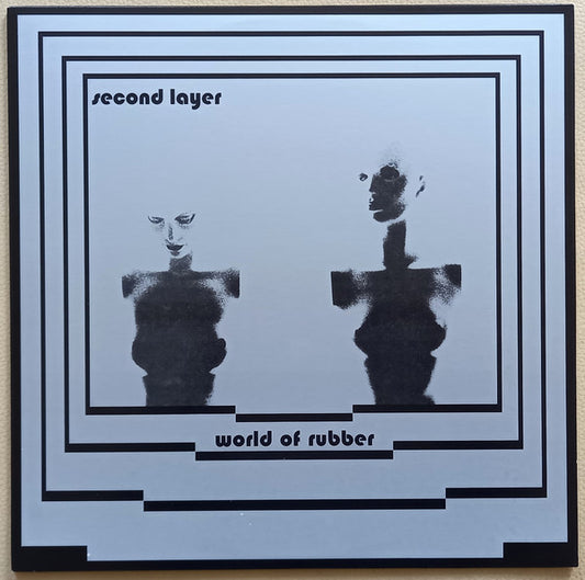 Image of Front Cover of 5114020C: LP - SECOND LAYER, World Of Rubber (1972; 197212, US 2023 Reissue, Insert, Purple Vinyl) Sleeve still in opened stickered shrinkwrap  VG+/VG+