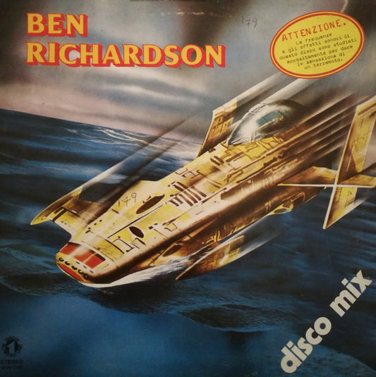 Image of Front Cover of 5124024E: LP - EN RICHARDSON, Sky Diver (Numero Uno; ZDN 7148, Italy 1979)   VG/VG