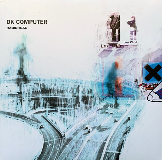 Image of Front Cover of 5114163C: 2xLP - RADIOHEAD, OK Computer (XL Recordings; XLLP781, Worldwide 2021 Reissue, Gatefold, 2 Inners)   VG+/VG+