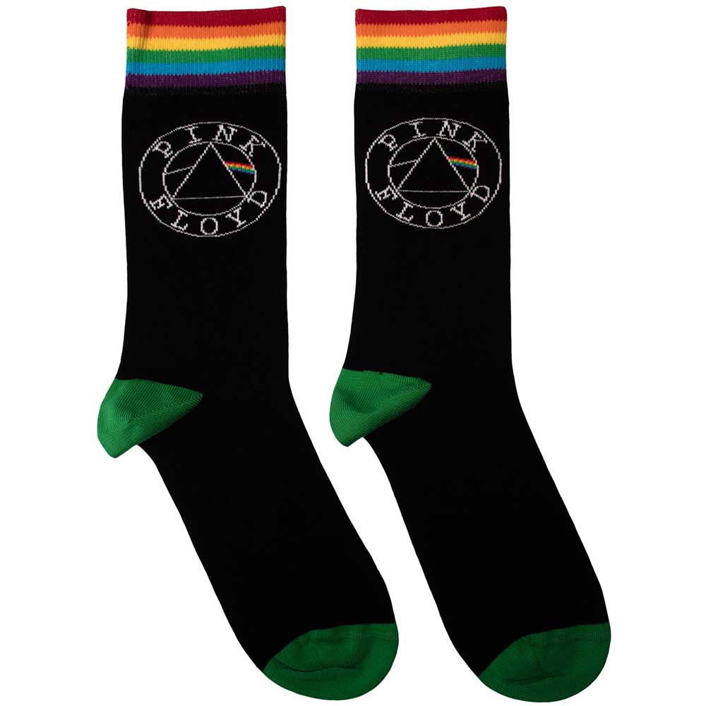 Image of Front Cover of 5154030S: Accessories - PINK FLOYD, Circle Logo Socks (, UK )   NEW/NEW