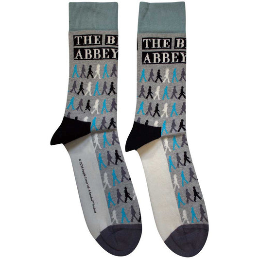 Image of Front Cover of 5154031S: Accessories - THE BEATLES, Abbey Road Colours Crossing Repeat Socks (, UK )   NEW/NEW