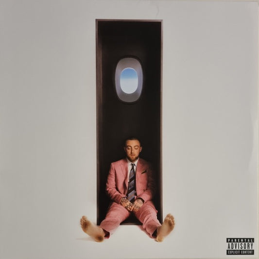 Image of Front Cover of 2xLP - VG+/VG+ - MAC MILLER, Swimming (Warner Records; 571455-1, USA & Europe 2019 Reissue, Insert), Sleeve has very minor creasing to top R but looks good. Discs have one or two of the lightest hairlines but nothing that affects play,  - 2526481E