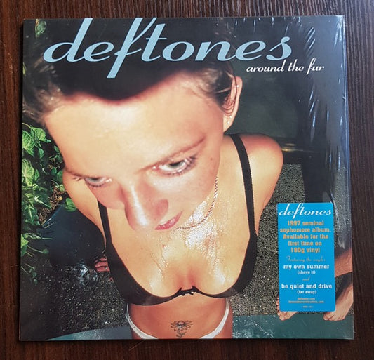 Image of Front Cover of 5114171C: LP - DEFTONES, Around The Fur (Maverick; 9362-49578-0, Europe 2022 Reissue, Insert)   VG+/VG+