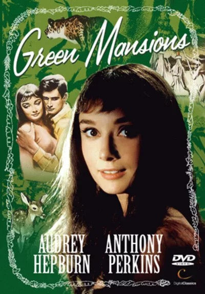 Image of Front Cover of 5114025C: DVD - MEL FERRER, Green Mansions DVD (2009) Audrey Hepburn (Demand DVD; 1005DC,  2009 Reissue, DVD Case)   VG+/VG+