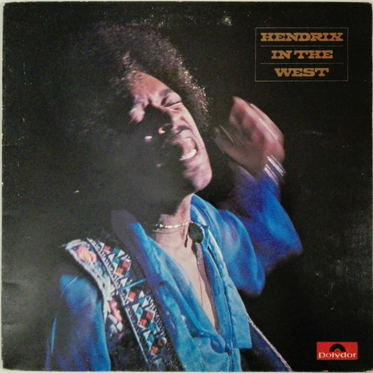 Image of Front Cover of LP - VG/VG - JIMI HENDRIX, Hendrix In The West (Polydor; 2302 018, UK 1972, Gatefold, Smooth Label), Stickered Sleeve,  - 3146162S