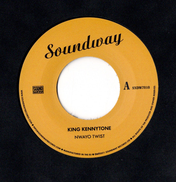 Image of Label Cover of 5124096E: 7" - KING KENNYTONE AND HIS WESTERN TOPPERS BAND, Dancing Time With King Kennytone And His Western Toppers Band (Soundway; SNDW7010, UK 2011 Reissue)   /EX
