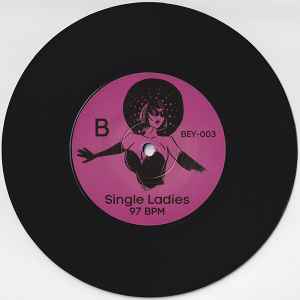 Image of Back Cover of 5124172E: 7" - BEYONC , My House / Single Ladies (Bey Once; BEY-003, US 2024) Light marks only.  /VG+