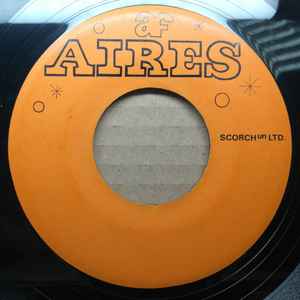 Image of Front Cover of 5124173E: 7" - THE HEPTONES, Guiding Star / Give Give Love (Aires; MJ-122, US 1975) Light marks. WOL. Record store address stamped on label.  /VG