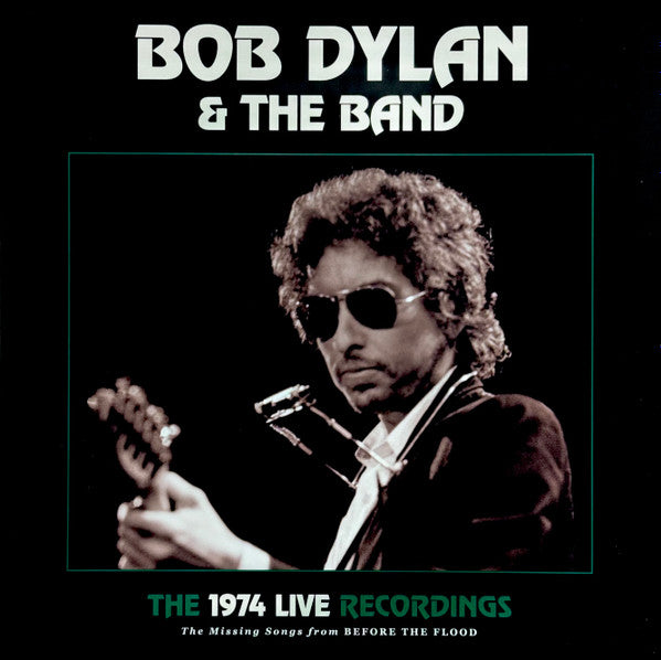 Image of Front Cover of 3xLP - VG+/VG+ - BOB DYLAN & THE BAND, The 1974 Live Recordings (The Missing Songs From Before The Flood) (Third Man Records; TMR 989, US 2024, Triple Gatefold, Booklet, With 7'' Single, Green Coloured Vinyl), Clean & Complete,  - 4316600C