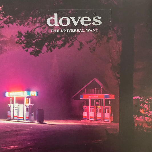 Image of Front Cover of 5124156E: LP - DOVES, The Universal Want (Virgin; VX 3248, Europe 2020, Gatefold, Inner, White vinyl)   VG+/VG+