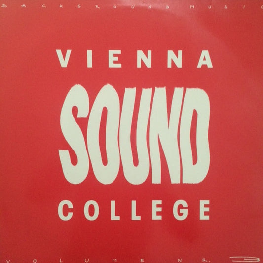 Image of Front Cover of 5144096S: LP - VIENNA SOUND COLLEGE, Backgroundmusic Volume Nr. 3 (Johnny; 600.244, Austria 1988) Edgewear and minor ringwear, light marks on disc.   VG/VG