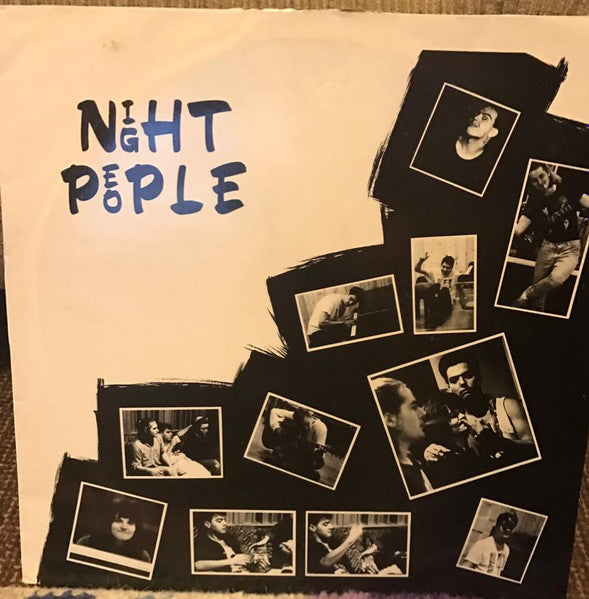 Image of Front Cover of 5144097S: 12" - NIGHT PEOPLE, Johnny The One (AMG Records ; AMG 001, UK 1989)   VG+/VG+