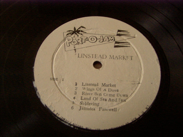 Image of Front Cover of 5124190E: LP - SUGAR BELLY COMBO, Linstead Market (Port-O-Jam; L/P 107, Jamaica 1970s, Plain Sleeve) Foggy press, thick vinyl, plays fine.  /VG