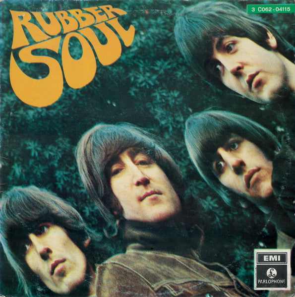 Image of Front Cover of 5144122S: LP - THE BEATLES, Rubber Soul (Parlophone ; 3C 062 - 04115, Italy 1970 Reissue)   VG/VG