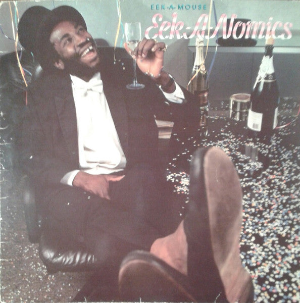 Image of Front Cover of 5124238E: LP - EEK-A-MOUSE, Eek-A-Nomics (Real Authentic Sound; RAS 3033, UK 1988)   G+/VG