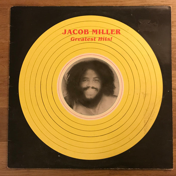 Image of Front Cover of LP - G+/VG - JACOB MILLER, Greatest Hits! (Real Authentic Sound; RAS 3204, US 1987 Reissue), Bottom seam taped.,  - 4416123C