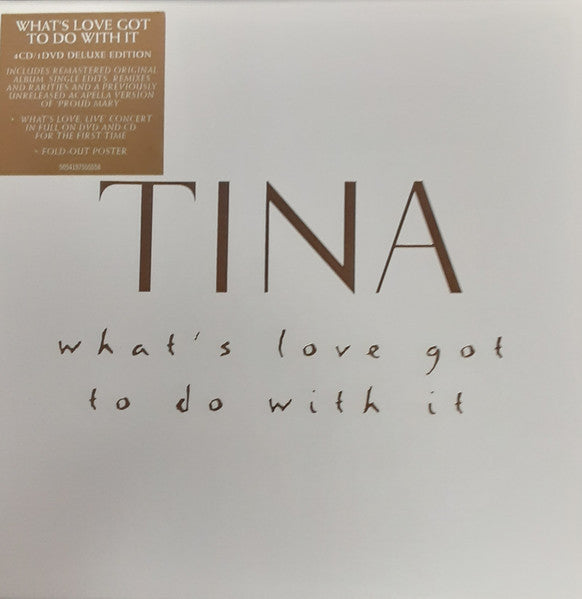 Image of Front Cover of 5154122S: CD - TINA , What's Love Got To Do With It (Parlophone; 5054197555558, Worldwide 2024)   M/M