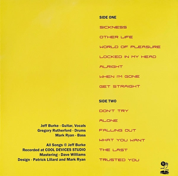 Image of Back Cover of 5114410C: LP - RADIOACTIVITY, Radioactivity (Dirtnap Records; ZZZ-127, US 2013) Light shelf wear  VG/VG+