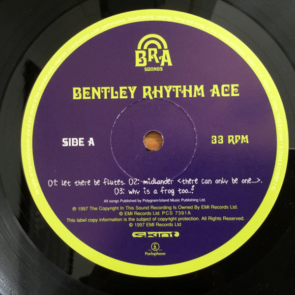 Image of Label Cover of 5124269E: 2xLP - BENTLEY RHYTHM ACE, Bentley Rhythm Ace (EMI; 7243 8 21049 1 9, UK 1997, Promo, 2 Inners) Strong VG  VG+/VG