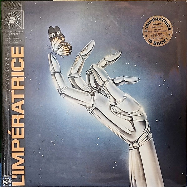 Image of Front Cover of 5114449C: LP - L'IMP RATRICE, Pulsar (Microqlima; QLIMA040V, US 2024, Gatefold, Poster)   NEW/NEW