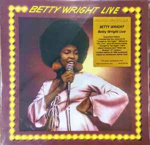 Image of Front Cover of 5124283E: LP - BETTY WRIGHT, Betty Wright Live (High Fashion Music; 33.251, Europe 2020 Reissue, Limited Edition, Numbered, Translucent Yellow, 180 gram)   VG+/VG+