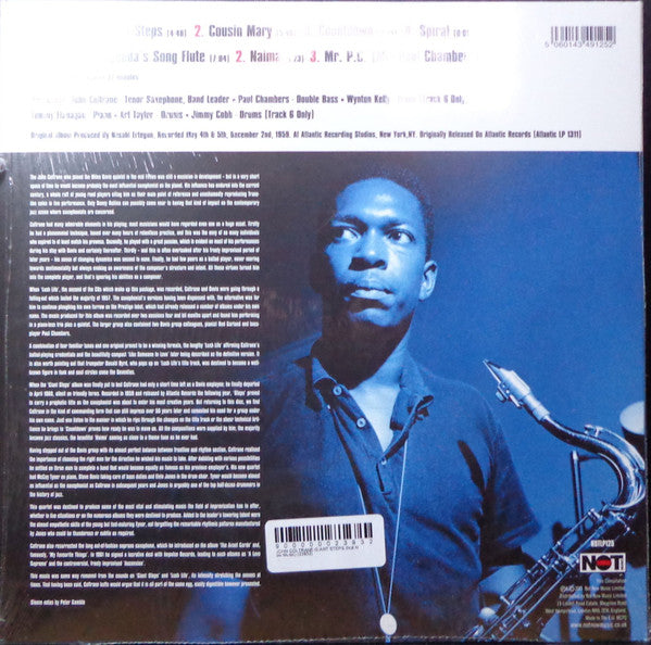 Image of Back Cover of 5124356E: LP - JOHN COLTRANE, Giant Steps (Not Now Music; NOTLP125, Europe 2011, 180 Gram Vinyl) Still In Shrinkwrap  VG+/VG+