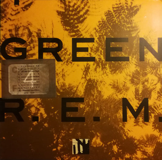 Image of Front Cover of 5124343E: LP - R.E.M., Green (Warner Bros. Records; 925 795-1, Europe , Inner)   VG+/VG+