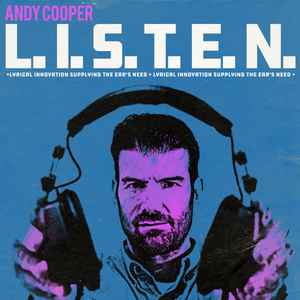 Image of Front Cover of 5134234E: CD - ANDY COOPER, L.I.S.T.E.N. Lyrical Innovation Supplying The Ears Need (Unique; UNIQ250-2, Germany 2020, Digipak, Inner)   VG+/VG+