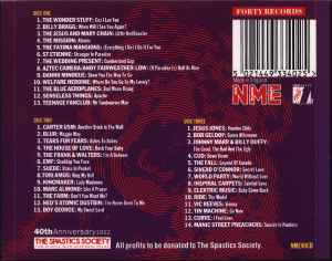 Image of Back Cover of 5254001S: 3xCD - VARIOUS, Ruby Trax (The NME's Roaring Forty) (New Musical Express; NME40CD, UK 1992)   VG+/VG+