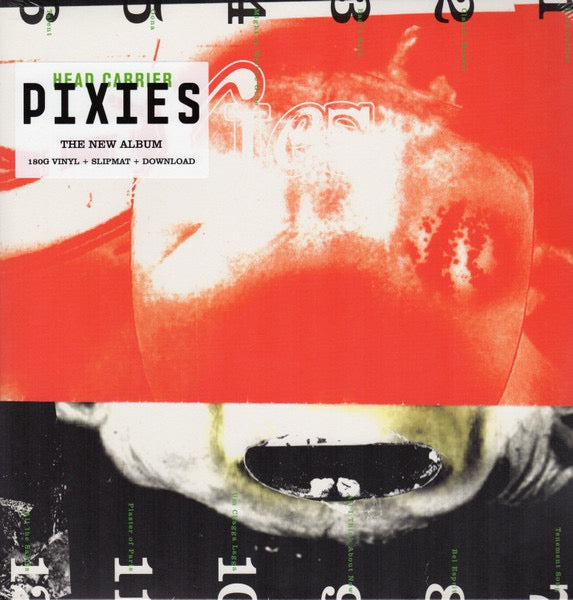 Image of Front Cover of 5214003C: LP - PIXIES, Head Carrier (Pixies Music; PM018LP, UK, Europe & US 2016, Gatefold with LPX sticker over barcode, Inner, NO Slipmat)   VG+/VG