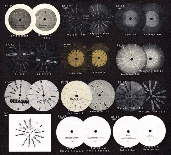 Image of Back Cover of 5254010S: CD - BASIC CHANNEL, BCD-2 (Basic Channel; BCD-2, Germany 2008)   VG+/VG+