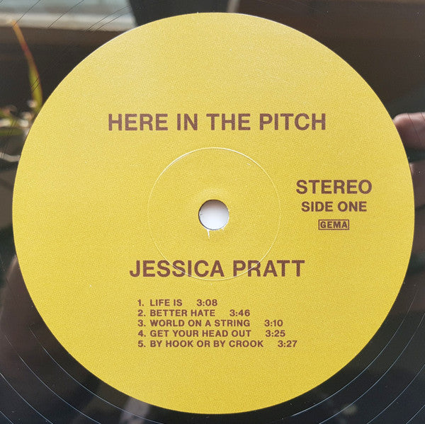 Image of Label Cover of 5214127C: LP - JESSICA PRATT, Here In The Pitch (City Slang; SLANG50494LP, Europe 2024, Insert)   NEW/NEW