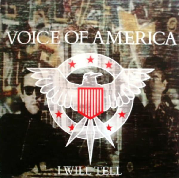 Image of Front Cover of 0416147C: 12" - VOICE OF AMERICA, I Will Tell (Virgin; VST 1050, UK 1988, Picture Sleeve) Intro background noise, edge and ring wear.  VG/G+