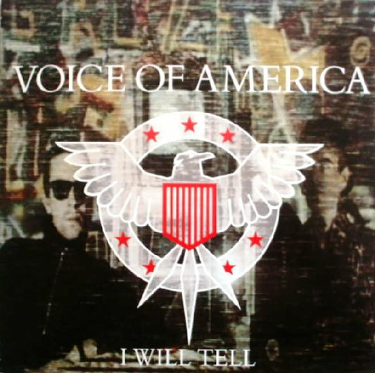 Image of Front Cover of 0416147C: 12" - VOICE OF AMERICA, I Will Tell (Virgin; VST 1050, UK 1988, Picture Sleeve) Intro background noise, edge and ring wear.  VG/G+