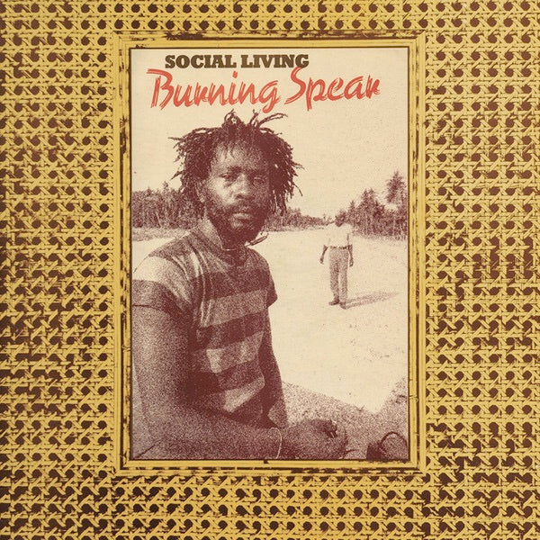 Image of Front Cover of CD - VG+/VG+ - BURNING SPEAR, Social Living / Living Dub (Caroline Records; 5358829, UK 2015 Reissue, Jewel Case), ,  - 4216660C
