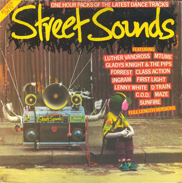 Image of Front Cover of LP - VG/VG - VARIOUS, Street Sounds Edition 4 (Street Sounds; STSND 004, UK 1983), Wear at edges and corners of sleeve. Creases at top corner and pinched spine,  - 2116509C