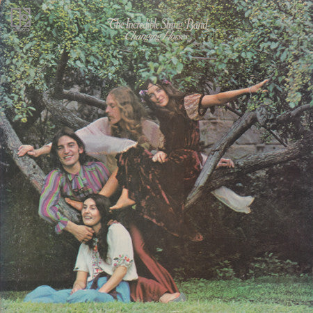 Image of Front Cover of LP - VG/EX - THE INCREDIBLE STRING BAND, Changing Horses (Elektra; K 42037, UK 1970s Reissue, Gatefold), Sticker Damage To Sleeve,  - 3026134E