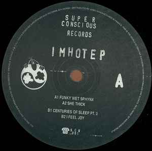 Image of Front Cover of 12" - /VG+ - IMHOTEP, Funky Wet Sphynx (Superconscious Records; SCR001, Australia 2014), ,  - 5224147E