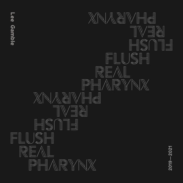 Image of Front Cover of 5244125S: CD - LEE GAMBLE, Flush Real Pharynx 2019-2021 (Hyperdub; HDBCD060, UK 2021, Fold Out Sleeve, Booklet)   VG+/VG+