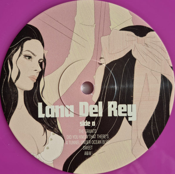 Image of Label Cover of 0145015S: 2xLP - LANA DEL REY, Did You Know That There's A Tunnel Under Ocean Blvd (Polydor; 4859194, Worldwide 2023, Gatefold, Limited Edition, Pink, Alternative Artwork)   VG+/VG+