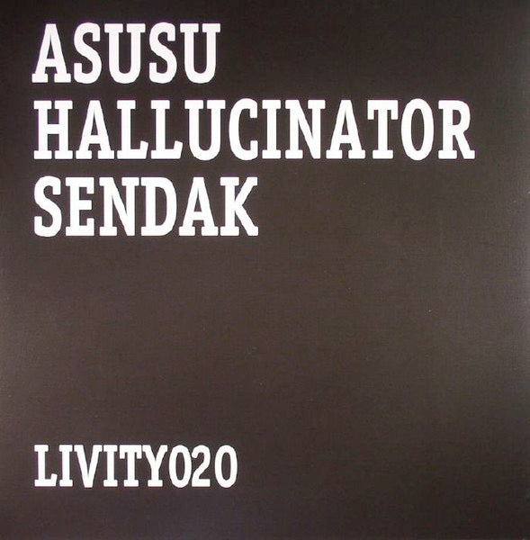 Image of Back Cover of 12" - VG+/VG+ - ASUSU, Hallucinator (Livity Sound; LIVITY 020, UK 2016, Picture Sleeve), ,  - 1126348E