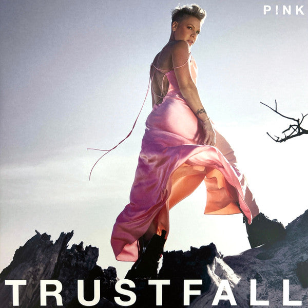 Image of Front Cover of LP - VG+/VG+ - PINK, Trustfall (RCA; 19658-77266-1, USA, Canada & Europe 2023, Gatefold, Booklet, Pink Vinyl), ,  - 4046017S