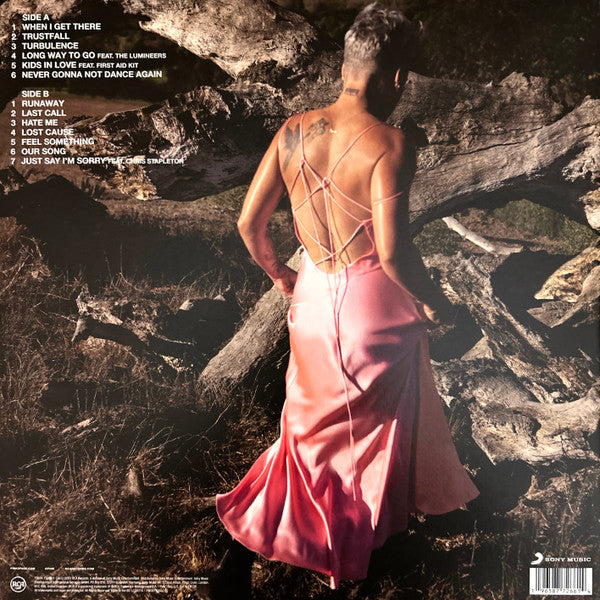 Image of Back Cover of LP - VG+/VG+ - PINK, Trustfall (RCA; 19658-77266-1, USA, Canada & Europe 2023, Gatefold, Booklet, Pink Vinyl), ,  - 4046017S