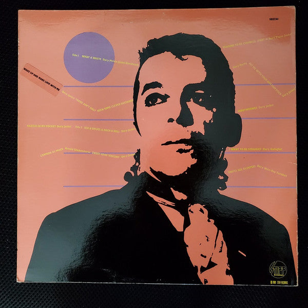 Image of Back Cover of LP - VG+/VG - IAN DURY AND THE BLOCKHEADS, Jukebox Dury (Stiff Records; Seez41, UK 1981), ,  - 3626283E
