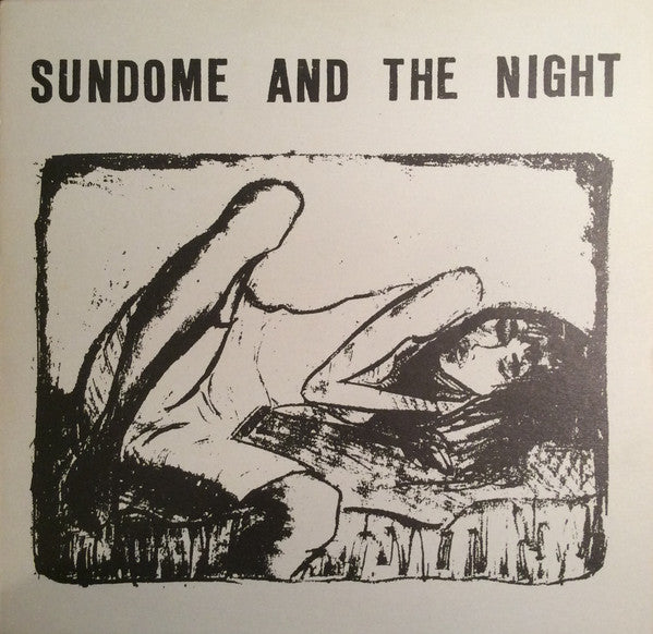 Image of Front Cover of 0115177C: LP - SUNDOME AND THE NIGHT, Reverend Ripov's Media Meltdown (Catweezle Records; CW 001, Germany 1994, Insert) Light Marks only.  VG/VG
