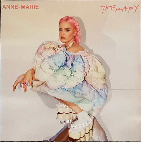 Image of Front Cover of LP - EX/EX - ANNE-MARIE, Therapy (Asylum Records ; 0190296742170, Europe 2021, Gatefold, Inner, Light Rose (Pink) Vinyl), ,  - 4046106S