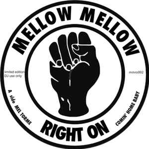 Image of Front Cover of 7" - /VG - MEL TORM  / GARFIELD FLEMING, Comin' Home Baby / Don't Send Me Away (Mellow Mellow Right On; MMRO002, UK 2015 Reissue), Light marks.,  - 0125231E