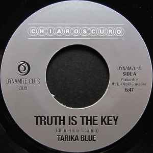 Image of Label Cover of 2x7" - EX/EX - TARIKA BLUE, 45s Collection (Dynamite Cuts; DYNAM7045, UK 2019 Reissue, Picture Sleeve), , A - Truth Is The KeyB - You'll Be With MeC - Love It	3:54D - Charlie - 2026109E